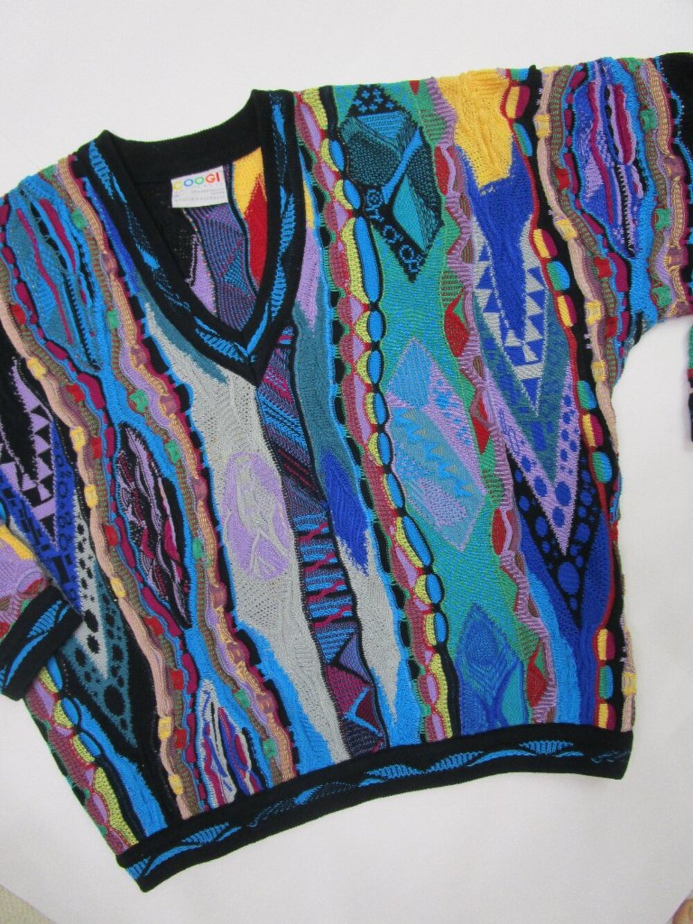 Mens Authentic 3D Patchwork Sweater Australia Hip Hop Biggie Australia